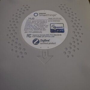Samsung SmartThings Smart Hub 2nd Generation STH-ETH-250 w/cords, Tested Works!
